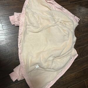 Women's Pink and Cream Jacket